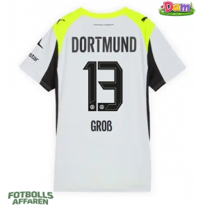 Borussia Dortmund Pascal Gross #13 Bortatröja Kvinnor 2025-26 Kortärmad